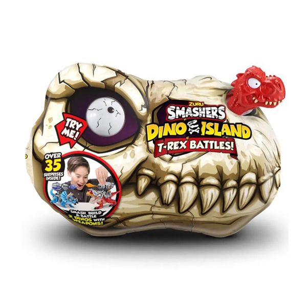 Smashers S5 Dino Island Κρανίο Τυραννόσαυρος T-ZUR-74102 Παιχνίδι