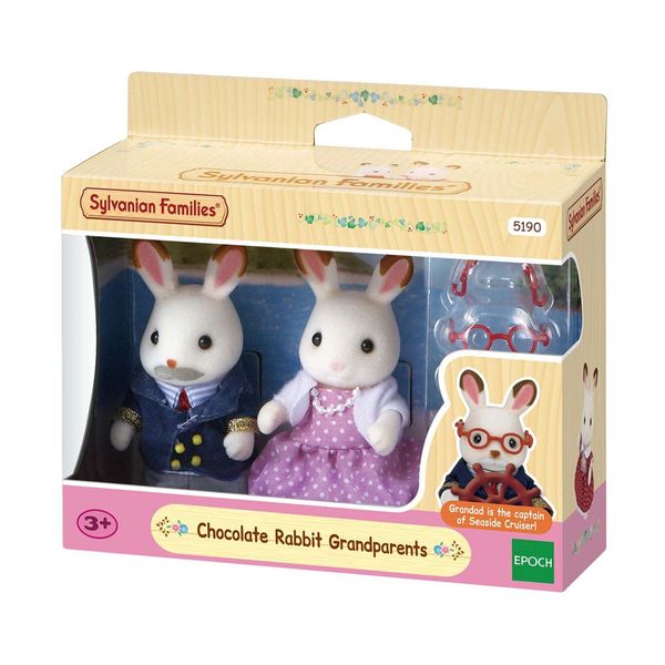 Sylvanian Families: Chocolate Rabbit Grandparents 5190 Φιγούρες