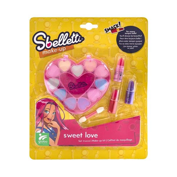 Sbelletti Sbelletti Set Make Up 3 Κραγιόν σε Σχήμα Καρδιάς 41983 Styling