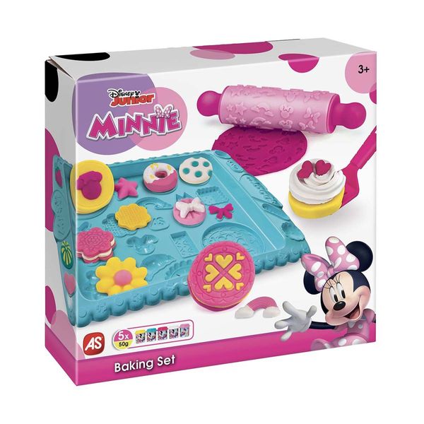 AS AS Φτιάχνω Μπισκότα με την Minnie 1045-03593 Πλαστελίνη