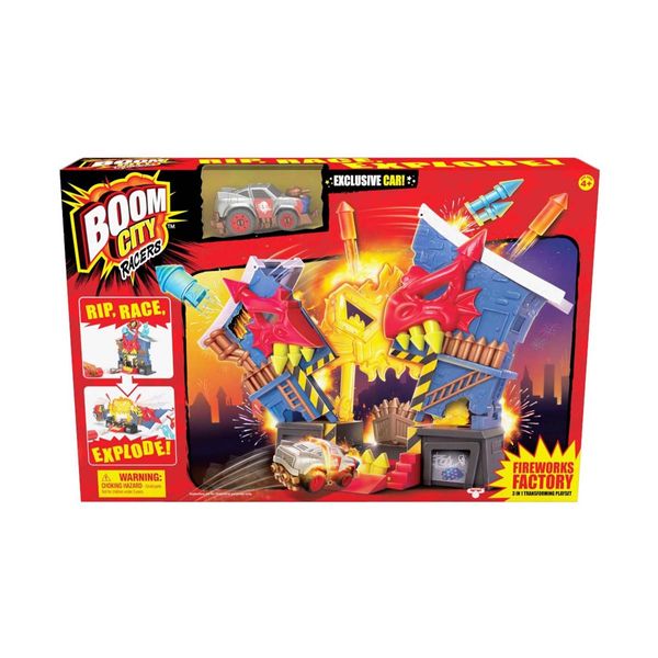 Boom City Racers Σετ Παιχνιδιού Fireworks Factory BMC02000 Παιχνίδι