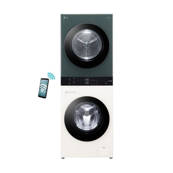 LG WashTower WT1210EGF 12/10kg Πλυντήριο - Στεγνωτήριο