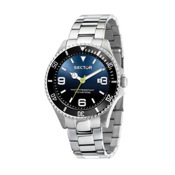 Sector Sector 230 Silver Stainless Steel Bracelet Ρολόι Χειρός