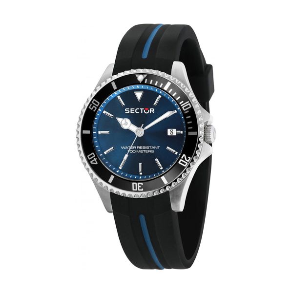 Sector Sector 230 Two Tone Silicone Strap Ρολόι Χειρός