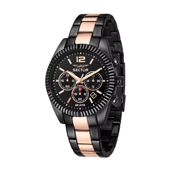 Sector 240 Chronograph Two Tone Stainless Steel Bracelet Ρολόι Χειρός