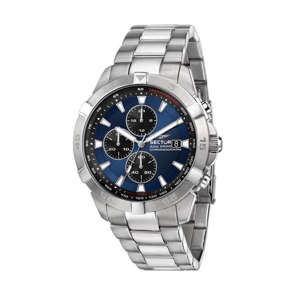 Sector Sector ADV2500 Chronograph Silver Stainless Steel Bracelet Ρολόι Χειρός
