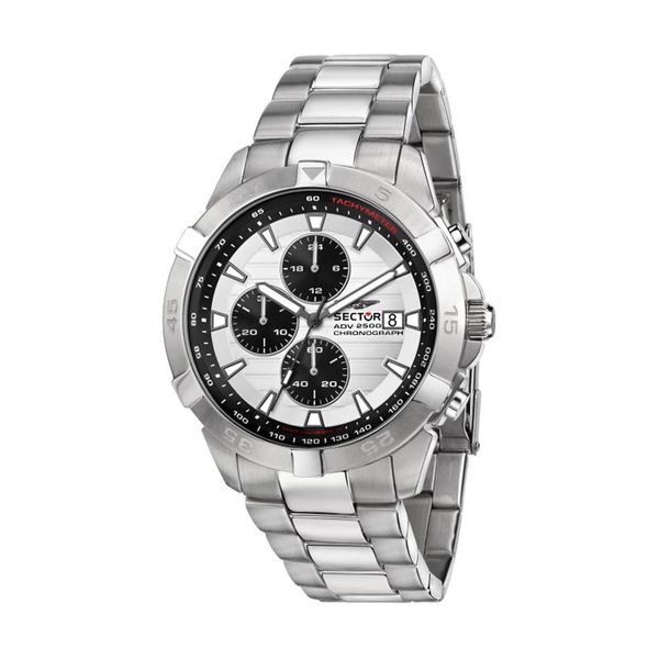 Sector Sector ADV2500 Chronograph Silver Stainless Steel Bracelet Ρολόι Χειρός