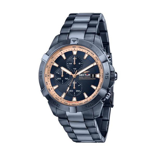 Sector Sector ADV2500 Chronograph Blue Stainless Steel Bracelet Ρολόι Χειρός