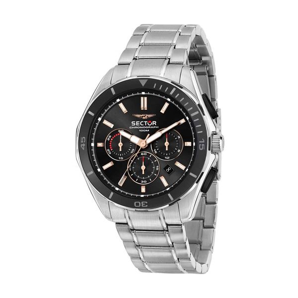 Sector Sector 790 Chronograph Silver Stainless Steel Bracelet Ρολόι Χειρός