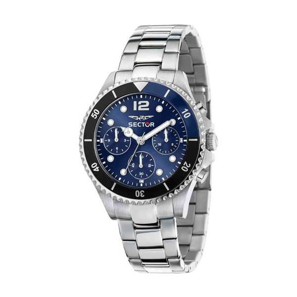 Sector Sector 230 Chronograph Silver Stainless Steel Bracelet Ρολόι Χειρός