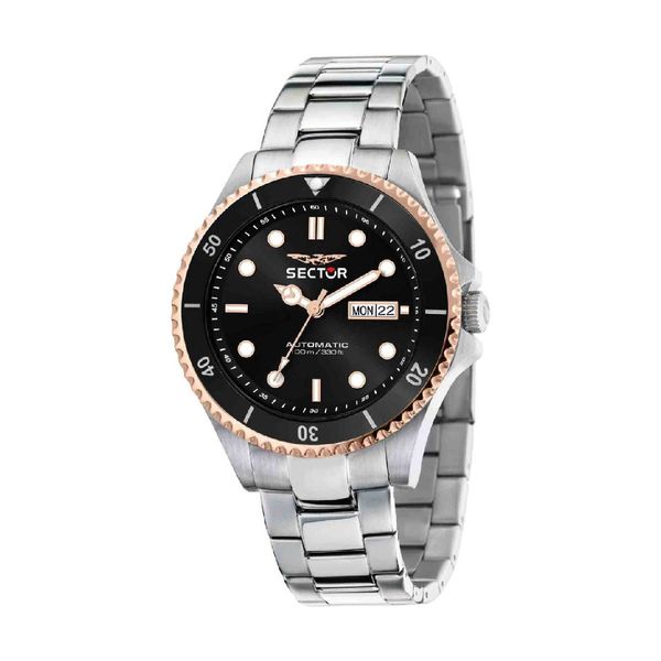 Sector Sector 230 Automatic Silver Stainless Steel Bracelet Ρολόι Χειρός