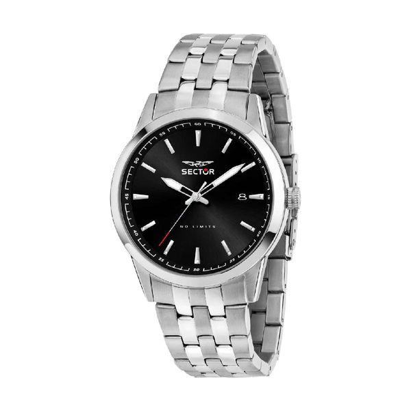 Sector 660 Silver Stainless Steel Bracelet Ρολόι Χειρός