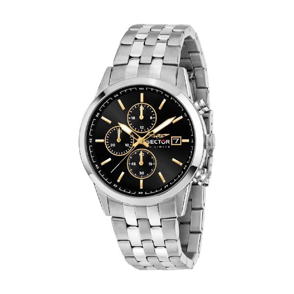 Sector 660 Chronograph Silver Stainless Steel Bracelet Ρολόι Χειρός