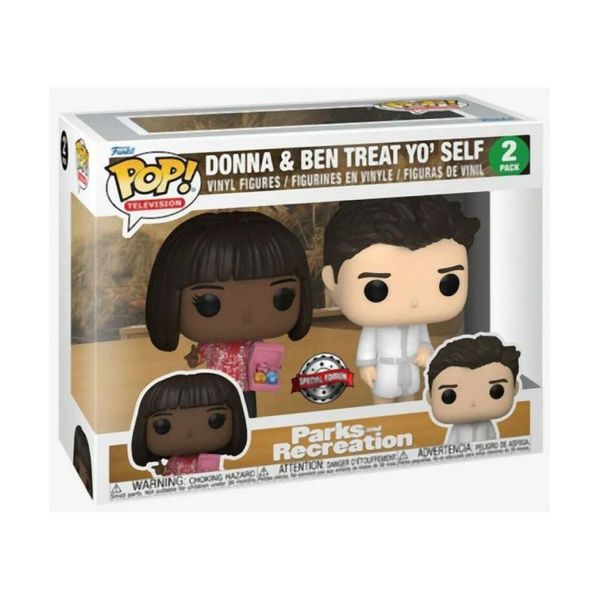 Funko Pop! Funko Pop! Parks and Recreation - Donna Ben Treat Yo Self (Special Edition) Φιγούρες