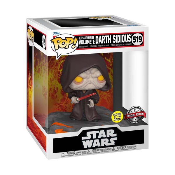 Funko Pop! Star Wars - Red Saber Series Volume 1: Darth Sidious #519 Φιγούρα