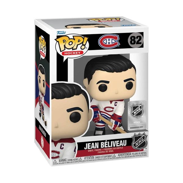 Funko Pop! NHL: Montreal Canadiens - Jean Beliveau #82 Φιγούρα