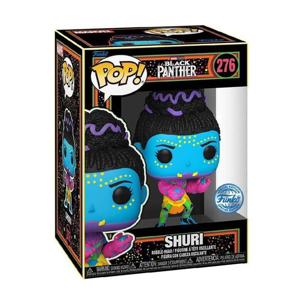 Funko Pop! Funko Pop! Black Panther - Shuri Blacklight Special Edition #276 Bobble-Head Φιγούρα