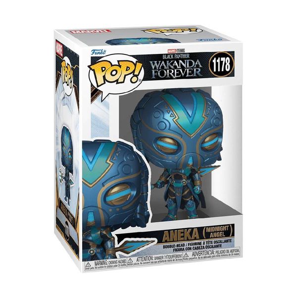 Funko Pop! Black Panther – Aneka (Midnight Angel) #1178 Bobble-Head Φιγούρα