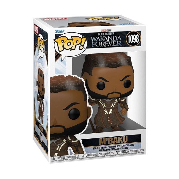 Funko Pop! Funko Pop! Black Panther - MBaku #1098 Bobble-Head Φιγούρα