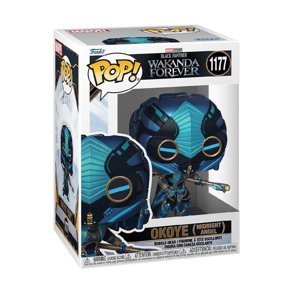 Funko Pop! Black Panther - Okoye (Midnight Angel) #1177 Bobble-Head Φιγούρα