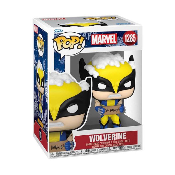 Funko Pop! Holiday - Wolverine with Sign #1285 Bobble-Head Φιγούρα