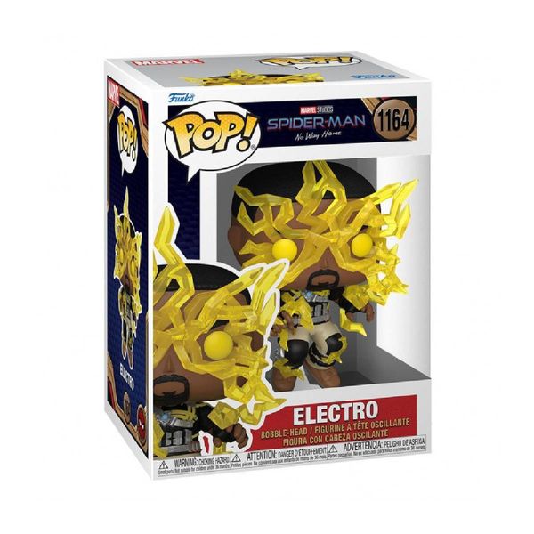 Funko Pop! Funko Pop! Spider-Man No Way Home - Electro #1164 Bobble-Head Φιγούρα