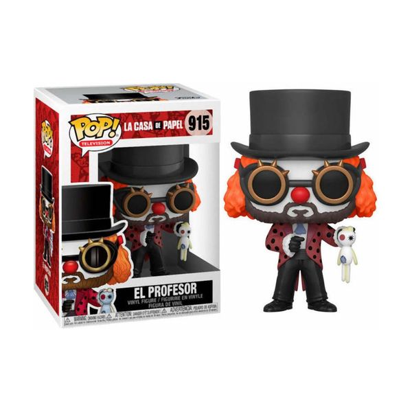 Funko Pop! La Casa de Papel - EL Profesor (Clown) #915 Φιγούρα