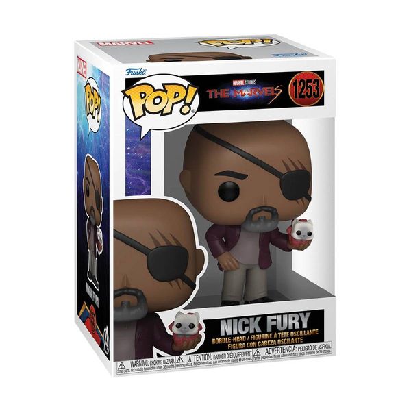 Funko Pop! Funko Pop! The Marvels - Nick Fury #1253 Bobble-Head Φιγούρα