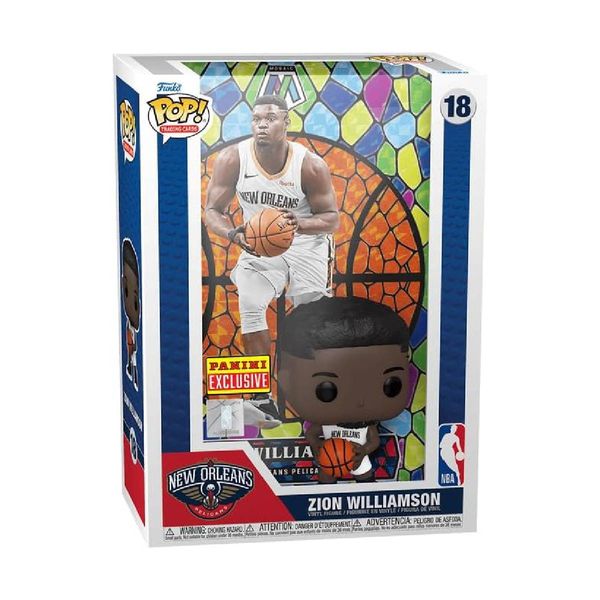 Funko Pop! Trading Cards: New Orleans Pelicans - Zion Williamson (Mosaic) #18 Φιγούρα