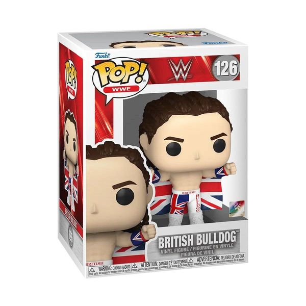 Funko Pop! WWE - British Bulldog #126 Φιγούρα