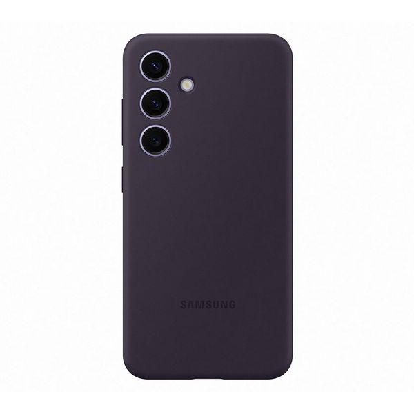 Samsung Galaxy S24 Silicone Case Dark Violet Θήκη Κινητού
