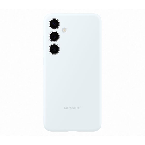 Samsung Galaxy S24+ Silicone White Θήκη Κινητού