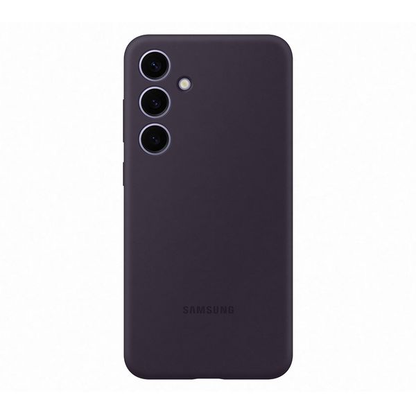 Samsung Galaxy S24+ Silicone Case Dark Violet Θήκη Κινητού