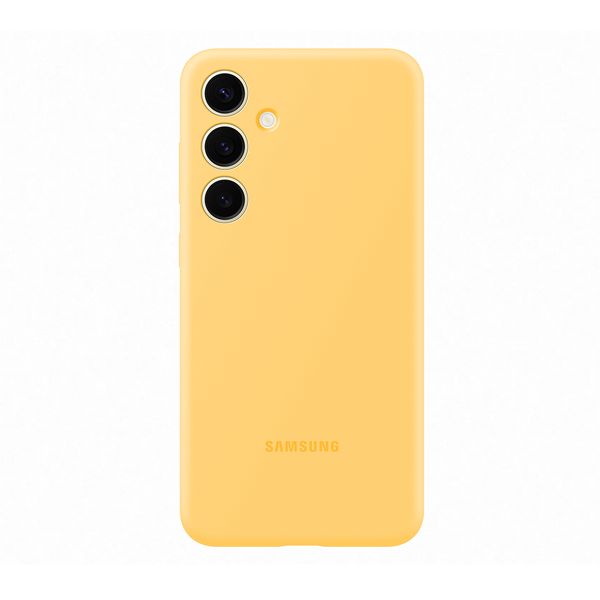 Samsung Galaxy S24+ Silicone Case Yellow Θήκη Κινητού