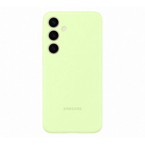 Samsung Galaxy S24+ Silicone Case Green Θήκη Κινητού