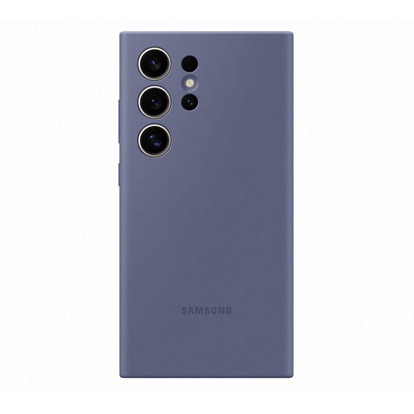 Samsung Samsung Galaxy S24 Ultra Silicone Case Violet Θήκη Κινητού