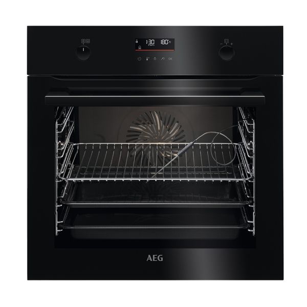 AEG BCE558370B Black Φούρνος Εντοιχιζόμενος