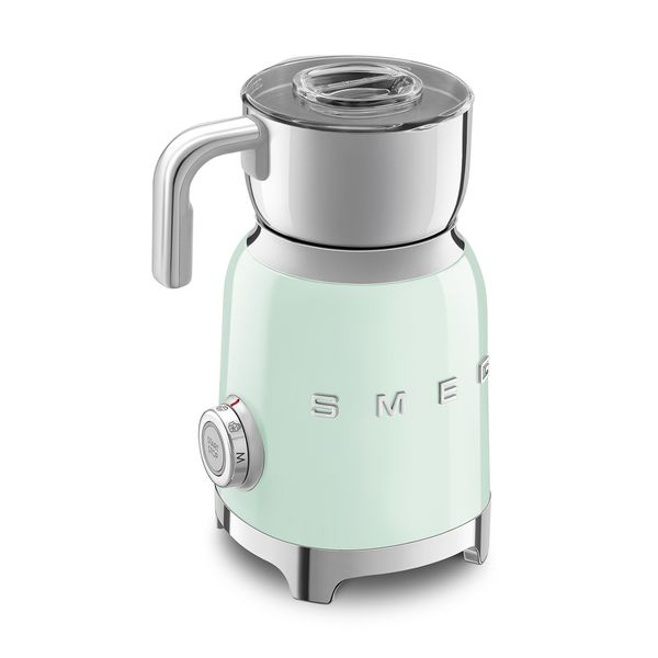 Smeg MFF01PGEU Pastel Green Συσκευή Αφρόγαλα