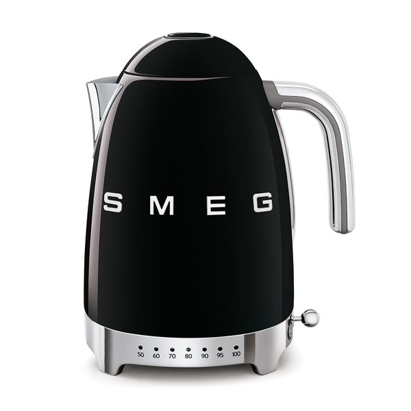 Smeg KLF04BLEU 1.7lt Black Ρυθμιζόμενος Βραστήρας