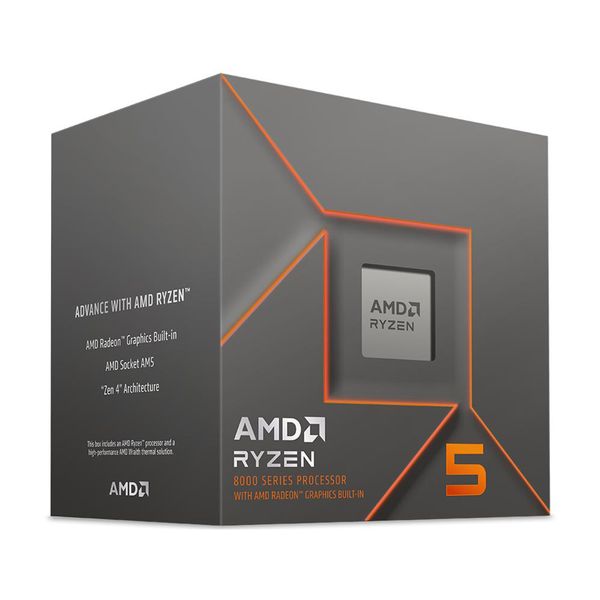 AMD AMD Ryzen 5 8500G Wraith Stealth Cooler AM5 Επεξεργαστής