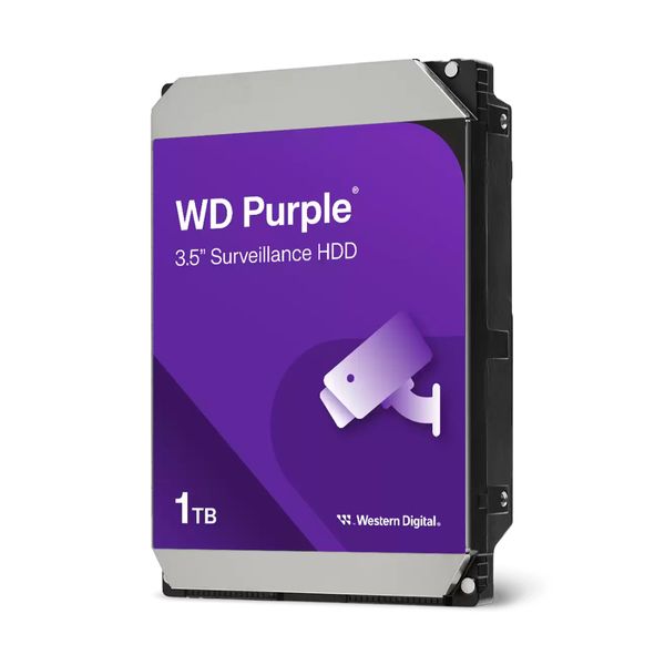 Western Digital Purple 1TB Sata III HDD Εσωτερικός Σκληρός Δίσκος