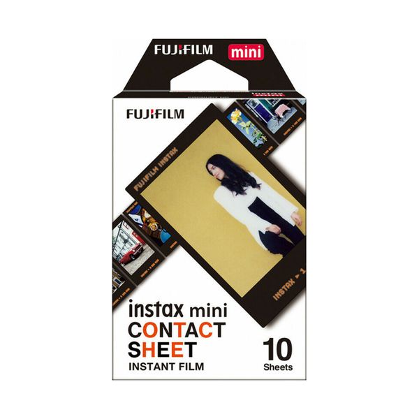 Fuji Fuji Color Instax Mini Contact Instant Film (10 sheets) Φωτογραφικό Χαρτί