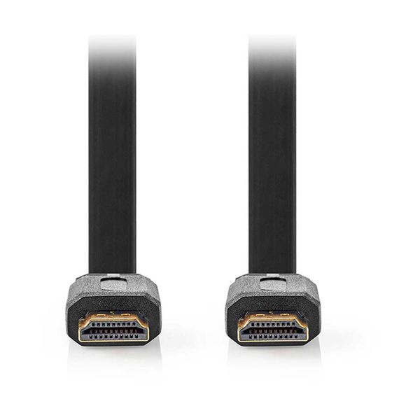 Nedis HDMI HS & Ethernet 4K 10m Black Καλώδιο