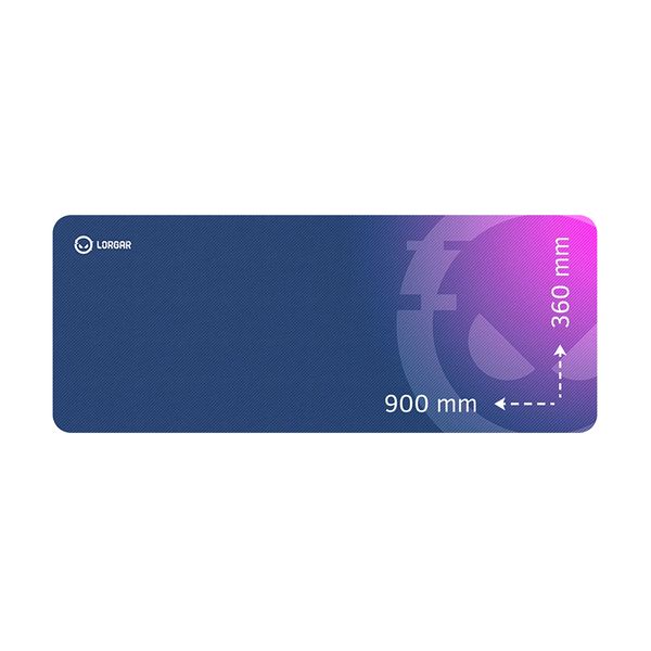 Lorgar Lorgar Main 139 Purple Gaming Mousepad