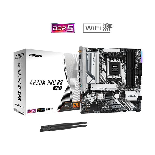 ASRock A620M Pro RS Wi-Fi Μητρική H/Y