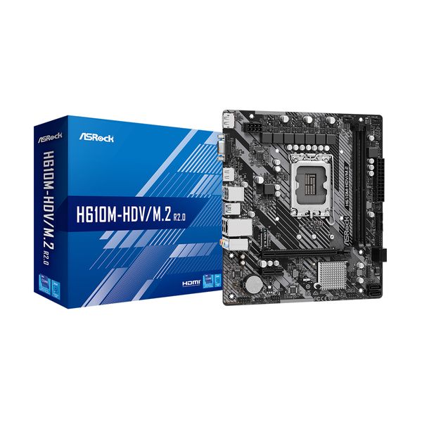ASRock H610M-HDV/M.2 R2.0 Μητρική H/Y