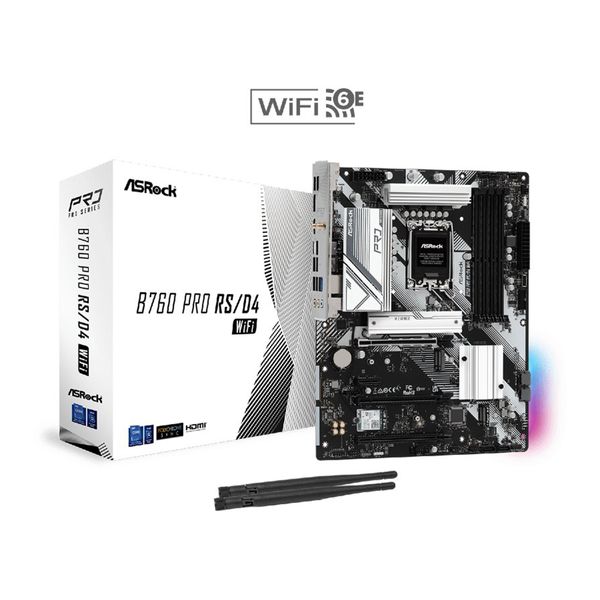 ASRock B760 Pro RS/D4 Wi-Fi Μητρική H/Y