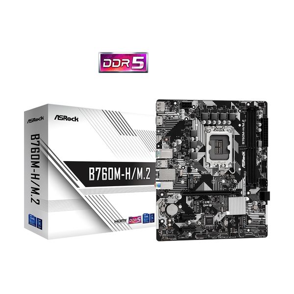 ASRock B760M-H/M.2 Μητρική H/Y