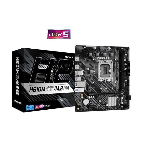 ASRock H610M-H2/M.2 D5 Μητρική H/Y