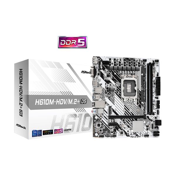 ASRock H610M-HDV/M.2+ D5 Μητρική H/Y